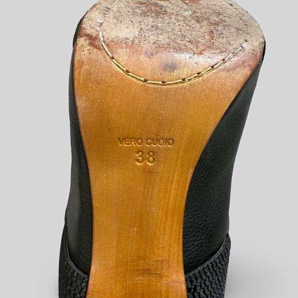 Modern Vintage Slingback Heels - Picture 6 of 7